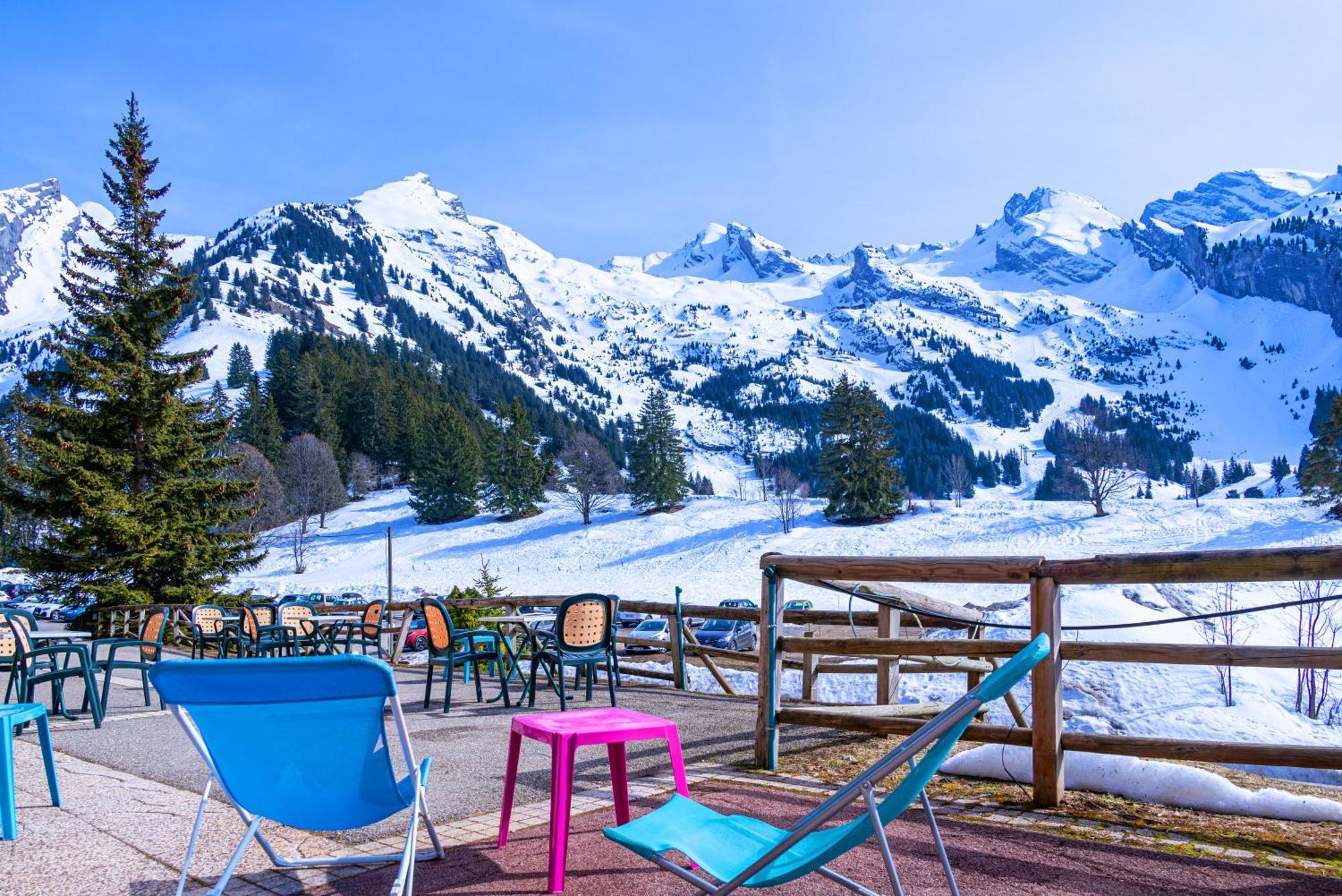 Hotel Azureva La Clusaz Les Confins Exterior foto